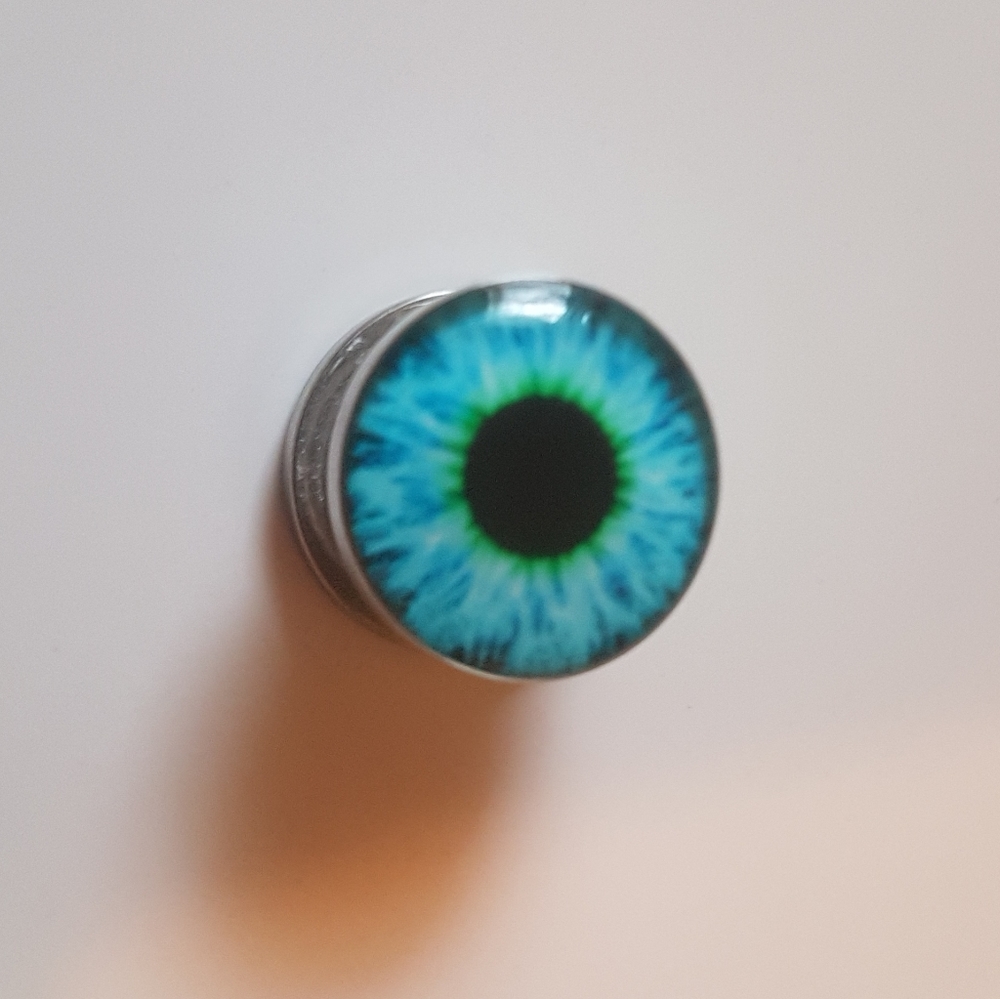 πβπ¨ Blue Eye Ear Plug - Picture 6 of 7
